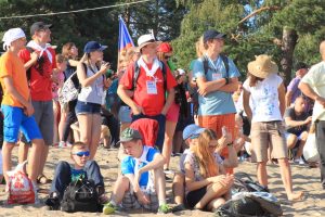 Światowe Dni Młodzieży w Gminie Klucze – fotorelacja cz. II - skoki spadochronowe – zdjęcie 9