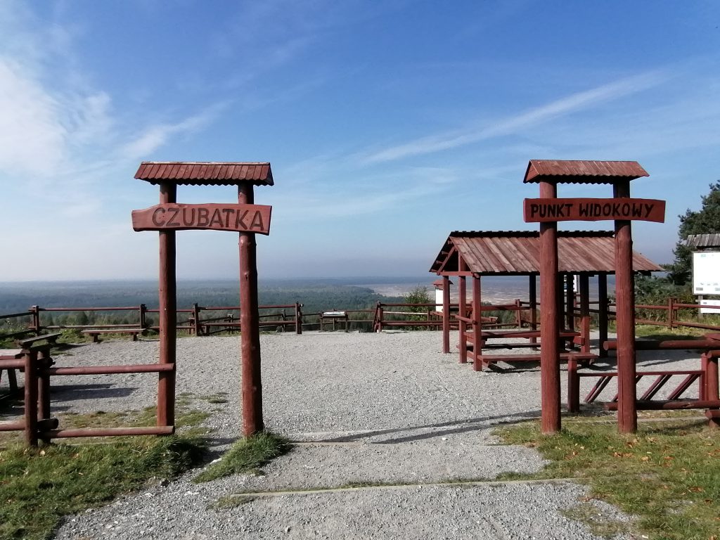 Aussichtspunkt Czubatka in Klucze mit Blick auf die Błędów-Wüste