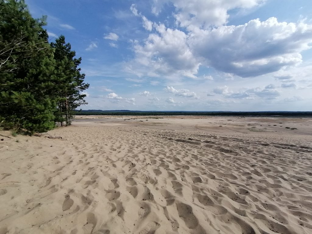 Aussichtsplattform auf dem Dąbrówka-Hügel, Chechło