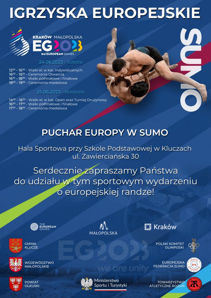 Igrzyska Europejskie – Puchar Europy w Sumo w Kluczach!!! – zdjęcie 1