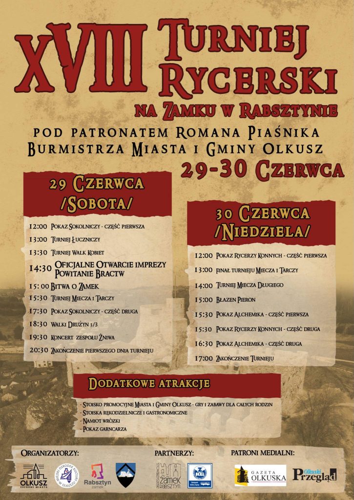 Dziś XVIII Turniej Rycerski na Zamku w Rabsztynie – zdjęcie 3